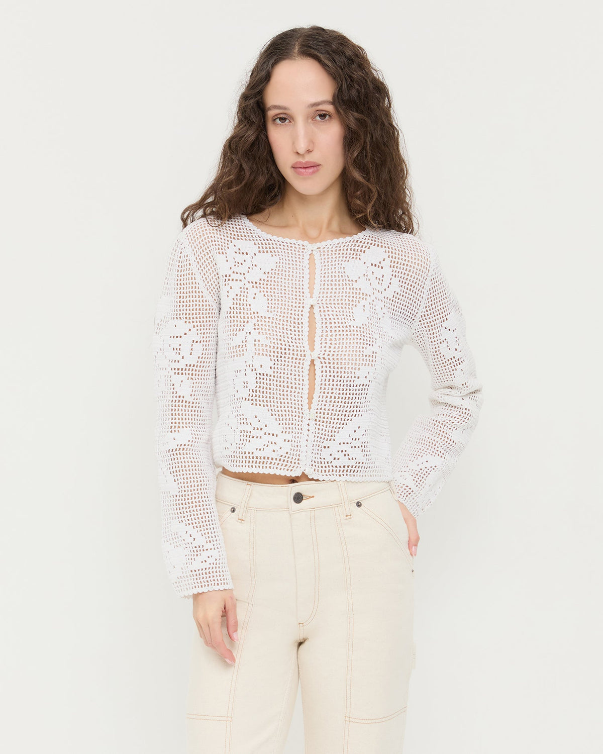 Loeffler Randall Rae Cardigan