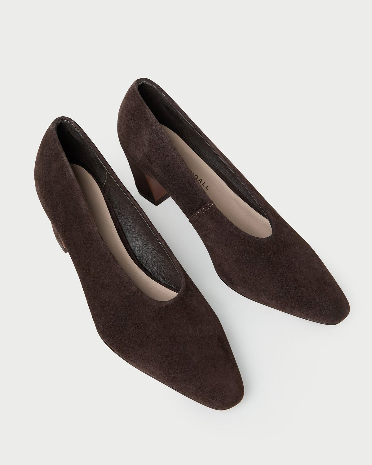 Loeffler Randall Neive Brown Suede Low Pump