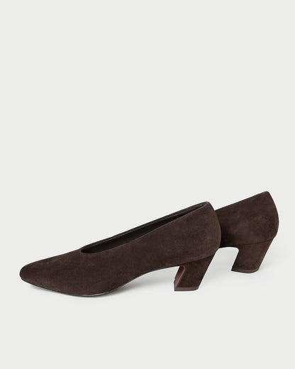 Loeffler Randall Neive Brown Suede Low Pump