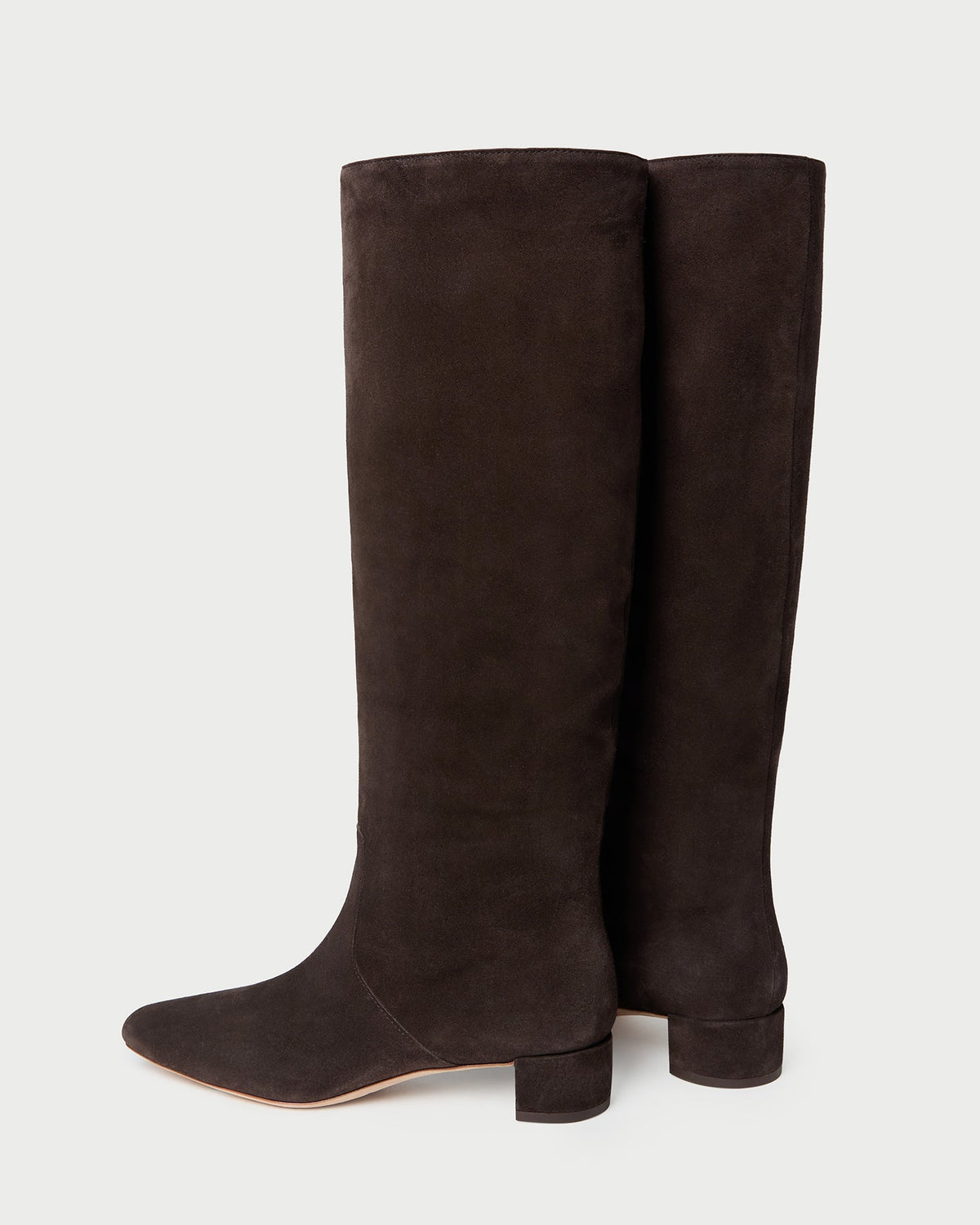 Loeffler Randall Indy Brown Suede Tall Boot