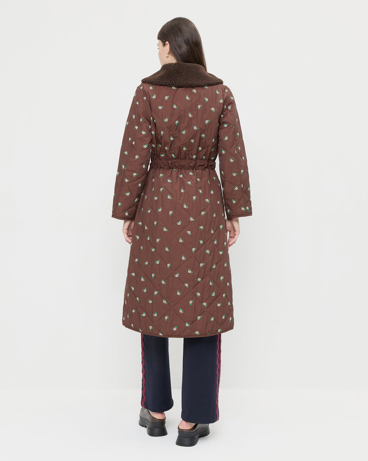 Loeffler Randall Wyatt Quilted Coat