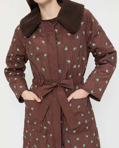 Loeffler Randall Wyatt Quilted Coat