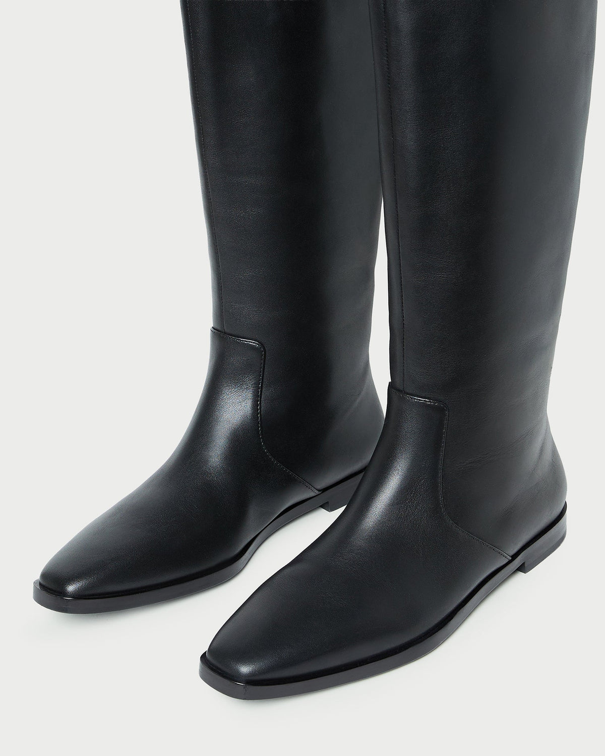 Loeffler Randall Tilly Black Leather Tall Boot