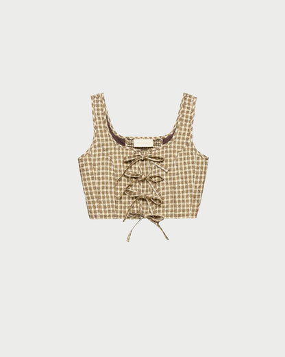 Loeffler Randall Callista Tie-Front Vest