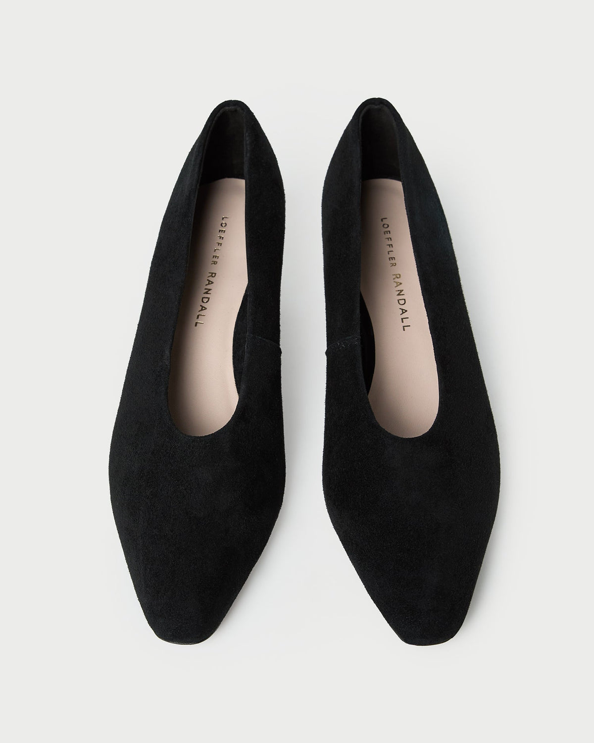 Loeffler Randall Neive Black Suede Low Pump