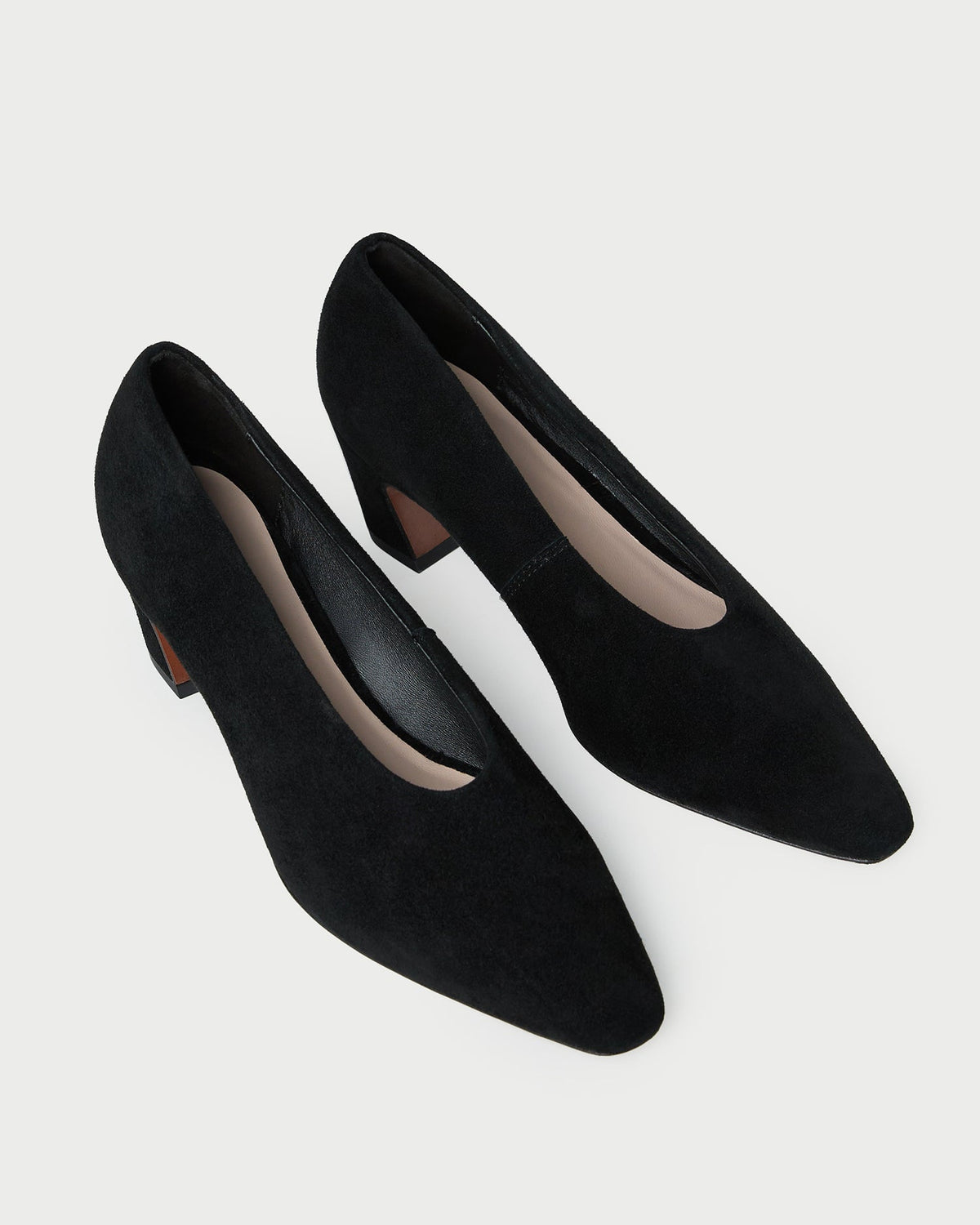 Loeffler Randall Neive Black Suede Low Pump