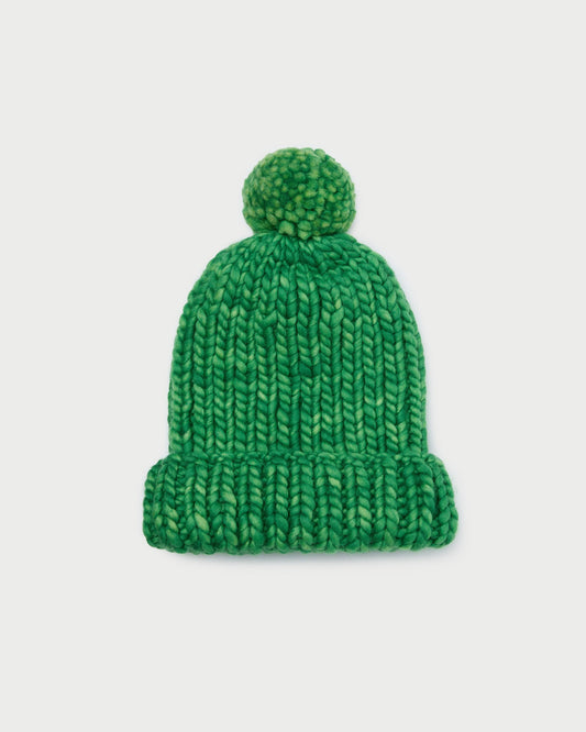 Loeffler Randall Ava Fern Knit Pompom Hat
