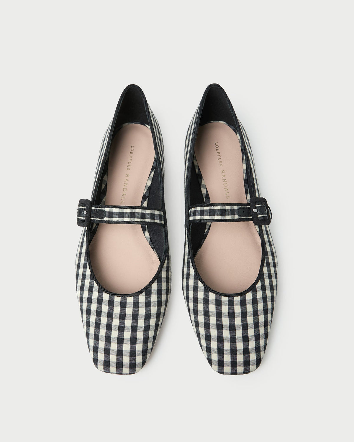 Loeffler Randall Ginger Black/White Gingham Mary Jane