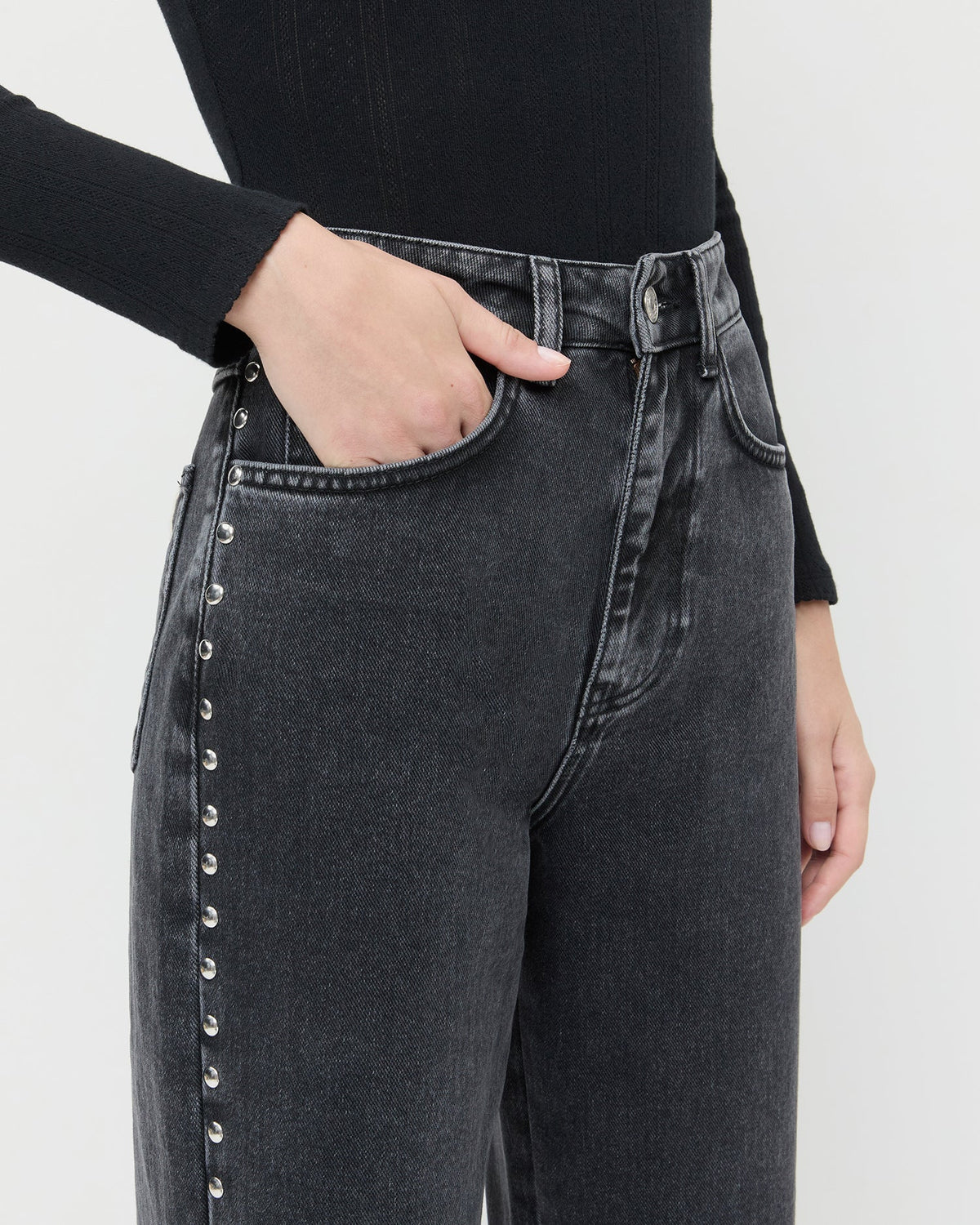 Loeffler Randall Winona Denim Pant