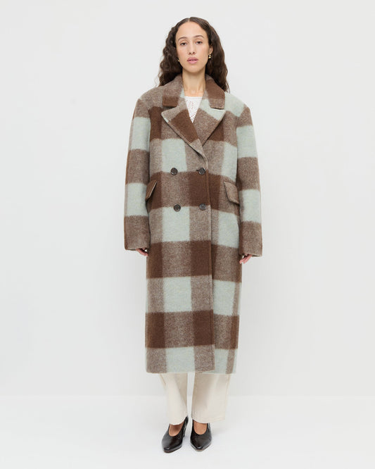 Loeffler Randall Finley Wool Coat