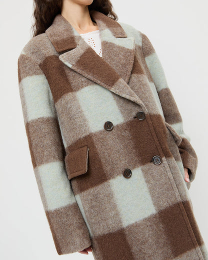 Loeffler Randall Finley Wool Coat