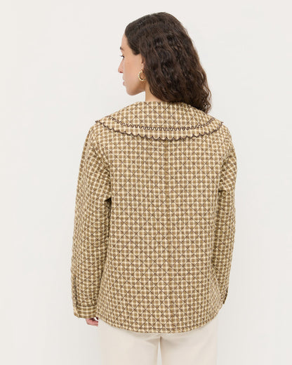 Loeffler Randall James Quilted Jacket