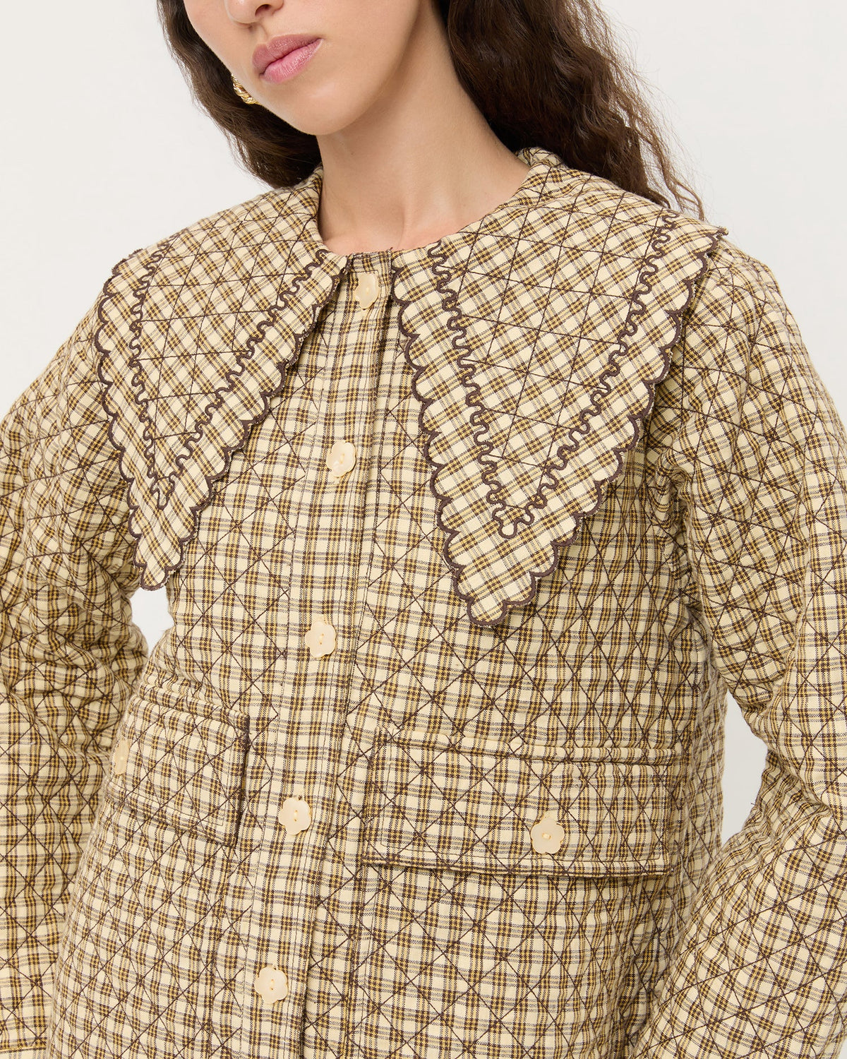 Loeffler Randall James Quilted Jacket