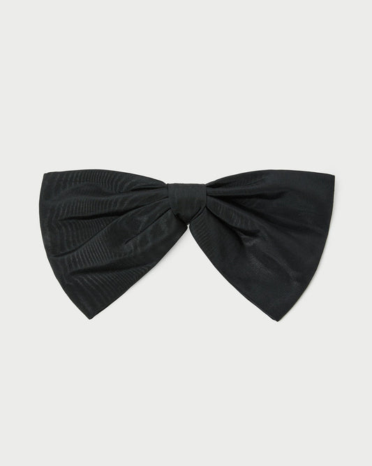 Loeffler Randall Auden Black Bow Hair Clip